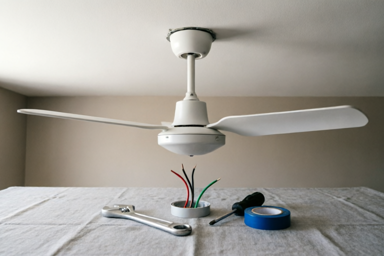 Step-by-Step Guide to Installing a New Ceiling Fan