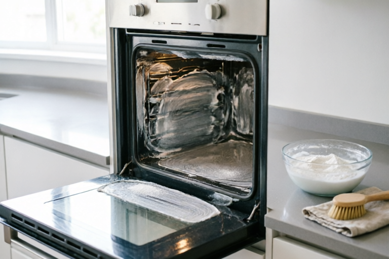 How to Deep Clean Your Oven Naturally Without Harsh Chemicals