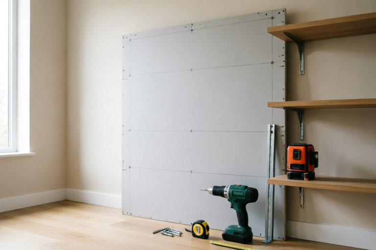 DIY Guide: Installing Shelves in Your Living Room