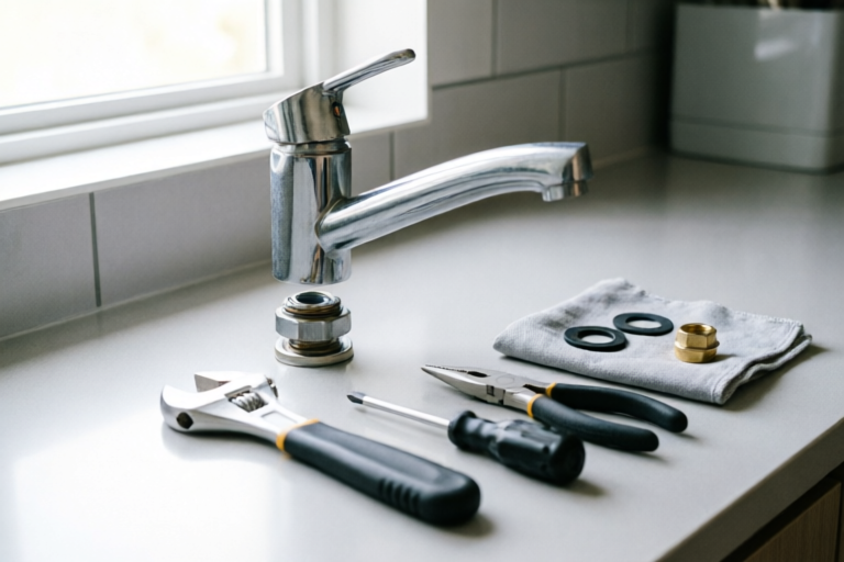 How to Fix a Leaky Faucet In Under Ten Minutes