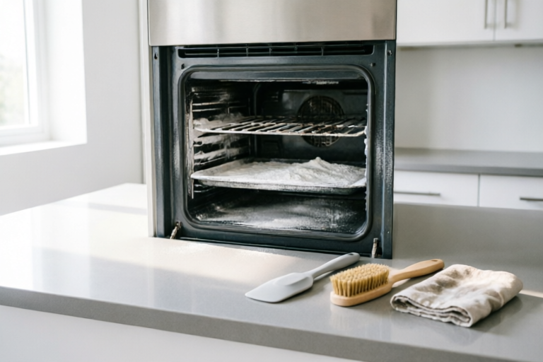 How to Deep Clean Your Oven Without Harsh Chemical Products