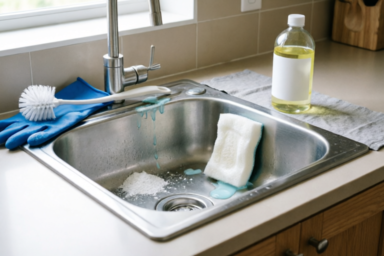 How to Clean Your Kitchen Sink and Remove Stubborn Stains Fast