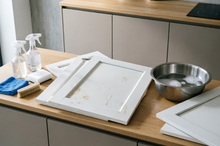 How to Deep Clean Kitchen Cabinets Properly