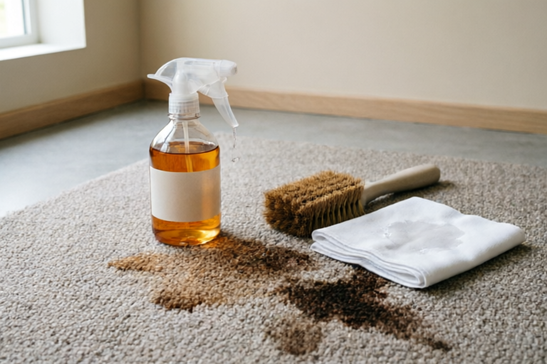How to Deep Clean Carpet Stains Using Natural Solutions