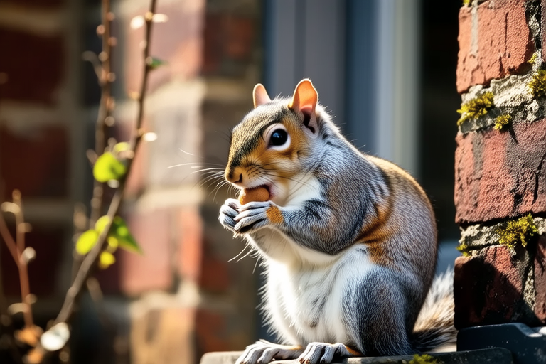 Adorable Yet Wild: The Secret Life of Urban Squirrels