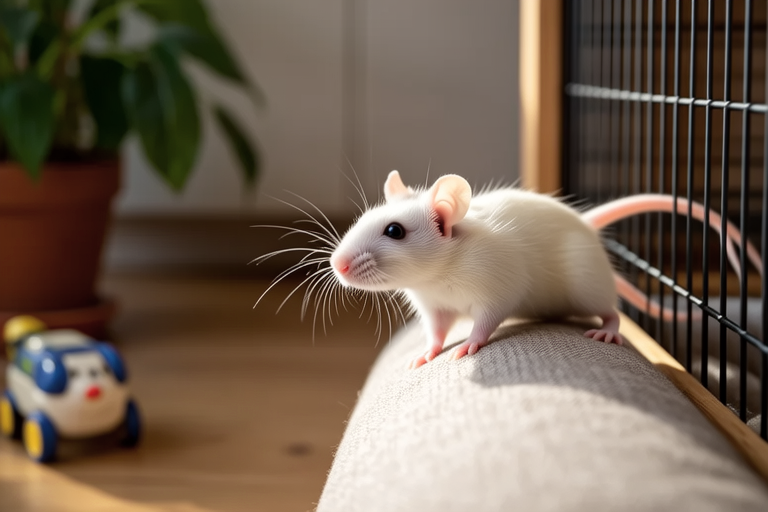 From Cage to Couch: The Journey of a Fancy Rat in Your Home